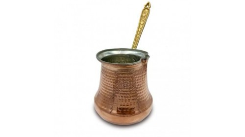 Klasik Kalın Bakır Sütlük Cezve Klasik Kalın Bakır Sütlük Cezve