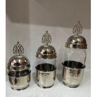 3LÜ BAHARAT TAKIMI CAM KAVONOZLU 