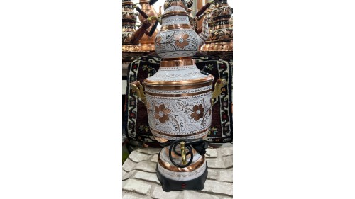 ELEKTİRİKLİ SEMAVER İŞLEMELİ  ELEKTİRİKLİ SEMAVER İŞLEMELİ