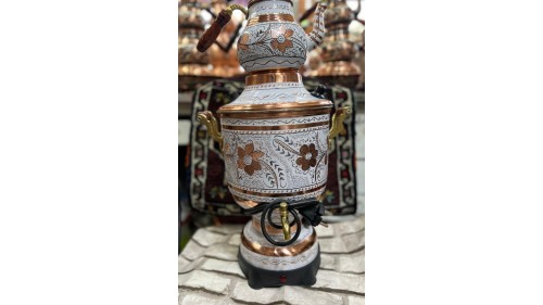 ELEKTİRİKLİ SEMAVER İŞLEMELİ  ELEKTİRİKLİ SEMAVER İŞLEMELİ