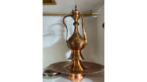 BAKIR OSMALI LENGERLİ İBRİK BAKIR OSMALI LENGERLİ İBRİK