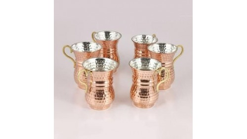 BAKIR DARBELİ BARDAK