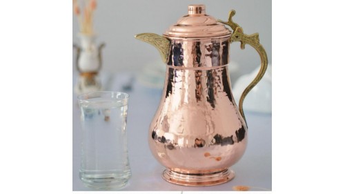 KAPAKLI ÇEKİÇ DÖVME SÜRAHİ KAPAKLI ÇEKİÇ DÖVME SÜRAHİ