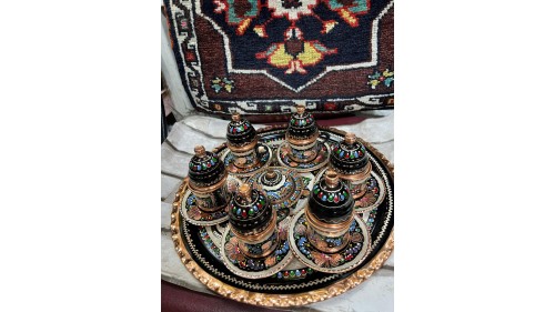 FİNCAN TAKIMI 6LI İŞLEMELİ FİNCAN TAKIMI 6LI İŞLEMELİ