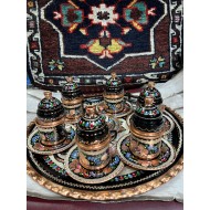 FİNCAN TAKIMI 6LI İŞLEMELİ 