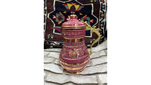 Bakır İşlemeli Sürahi