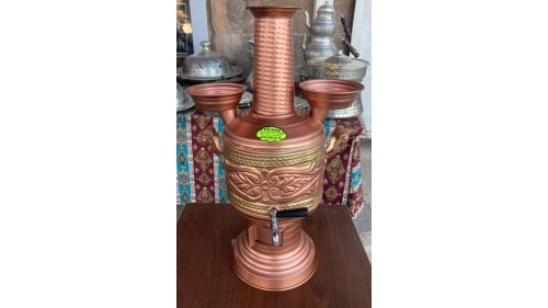 5litre bakır semaver çaydanlıkla birlikte 5litre bakır semaver çaydanlıkla birlikte
