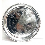 30cm bakır işlemeli tepsi 