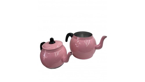 Pembe renk Alümimyum TAkım Çaydanlık Pembe renk Alümimyum TAkım Çaydanlık