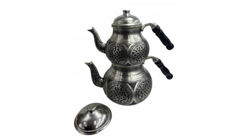 Ağır işlemeli bakır çaydanlık Ağır işlemeli bakır çaydanlık