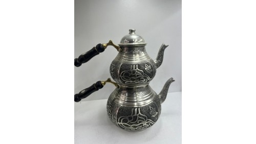 tuğralı bakır çaydanlık tuğralı bakır çaydanlık