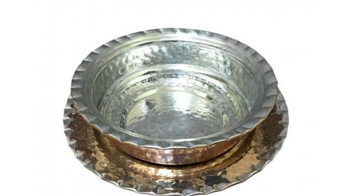 Çirtikli Bakır Çorba Kasesi  Çirtikli Bakır Çorba Kasesi