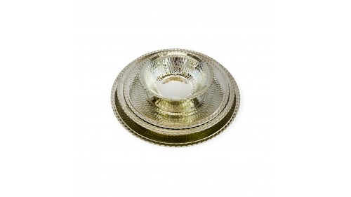 24 Parça Dövme Bakır Yemek Takımı 24 Parça Dövme Bakır Yemek Takımı