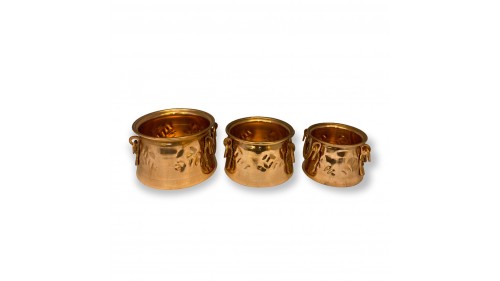 Minyatür Bakır Kazan Seti