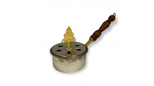 Nikelli Küçük Boy Bakır Tütsülük