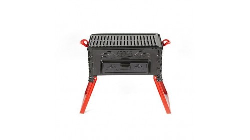 C-60 Cemre Köfteci Ayaklı Yağdanlıklı Mangal 33*43 cm